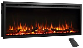Έξυπνο Ηλεκτρικό Τζάκι Ένθετο 1500W Μαύρο Richen Insert 127 R-EF 287B Sieline-R-EF 287B-Μαύρο R-EF 287B