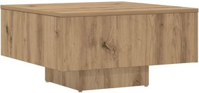 vidaXL Τραπεζάκι Σαλονιού Αρτισιανή Δρυς 60x60x31,5εκ Επεξεργασμ. Ξύλο