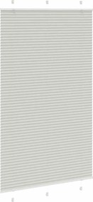 vidaXL Roller Blind Blackout ανοιχτό γκρι 115x200 cm Πλάτος υφάσματος