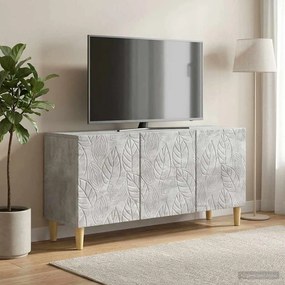 VidaXL Ντουλάπι TV 99 x 34,5 x 50 εκ. Γκρι Σκυροδέματος
