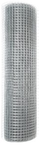 vidaXL Welded Wire Fence με 44 U Posts Ασημί 0.6x100 μ Ατσάλι