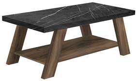 CARACAS 2 COFFEE TABLE ΠΕΤΡΑ ΚΑΡΥΔΙ 119x59xH46cm 04-0644