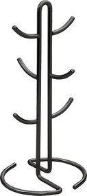 Σταντ Για Κούπες 6 Θέσεων Estia Nickel Black 01-7621