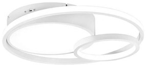 Φωτιστικό Οροφής - Πλαφονιέρα Vuelta R62233131 28W Led Φ48cm 9cm White Mat RL Lighting Μέταλλο