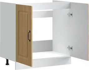 vidaXL Ντουλάπι βάσης νεροχύτη Kalmar Sonoma Δρυς 80x46x81,5 εκ.