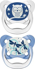 DR. BROWN'S Πιπίλα νυχτός PreVent αγόρι, επίπεδο 1, 0-6 μηνών (2 τεμ.) PV 12008