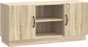 vidaXL Ντουλάπι TV 102 x 34,5 x 47 εκ Sonoma Δρυς Επεξεργασμένο Ξύλο