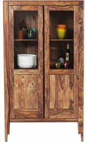Βιτρίνα Brooklyn Nature 2 πόρτες Ξύλο Καφέ 100x40x175εκ - Καφέ