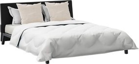 vidaXL Πάπλωμα με μαξιλάρι 3 pcs Λευκό Μικροΐνες