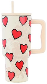 ESTIA ΘΕΡΜΟΣ STRAW TUMBLER XL SAVE THE AEGEAN 900ml TENDER LACE 01-32074