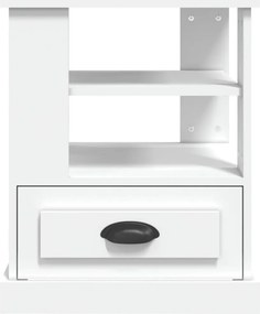 vidaXL Βοηθητικό Τραπέζι Λευκό 50 x 50 x 60 εκ. από Επεξεργασμένο Ξύλο