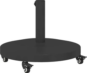 vidaXL Βάση ομπρέλας Μαύρο 48 x 48 x 32 εκ.