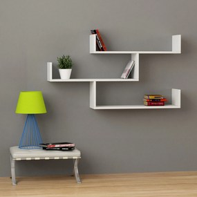 Ράφι Τοίχου Λευκό PRONEN 119x23x66.5
