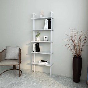 Βιβλιοθήκη Λευκό MAVEGU 60x22x174