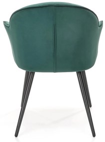 K468 chair dark green DIOMMI V-CH-K/468-KR-C.ZIELONY