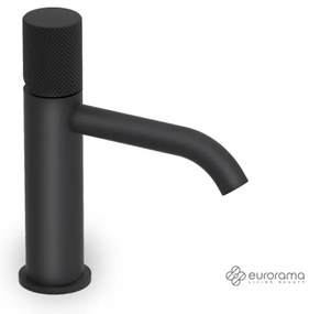 Eurorama Eletta Tecno Black Matt Χαμηλή Μπαταρία Νιπτήρα