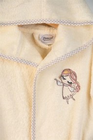 ΜΠΟΥΡΝΟΥΖΙ Με Κέντημα bebe Little Angel 143 SIZE:02 Εκρού 100% Cotton - DIMcol