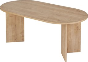 Τραπέζι Τραπεζαρίας Sapphire Δρυς OTAN 180x90x75