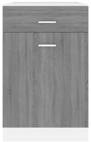 vidaXL Έπιπλο Με Συρτάρι Lyon Γκρι Sonoma 50x46x81,5 εκ. Επεξεργ. Ξύλο