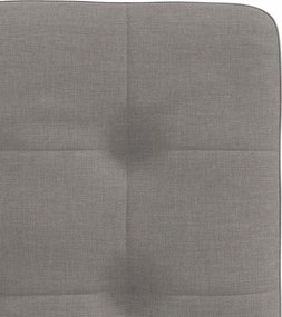 vidaXL Καρέκλες Τραπεζαρίας 4 τεμ. Taupe Υφασμάτινες