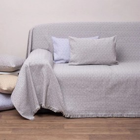 Ριχτάρι 3019 Grey Viopros Armchair 100% Βαμβάκι