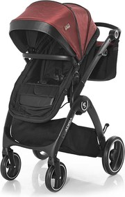 BABY STROLLER ADRIA BLACK&amp;RED