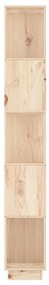 vidaXL Βιβλιοθήκη/Διαχωριστικό Χώρου 51x25x163,5 εκ. Μασίφ Ξύλο Πεύκου