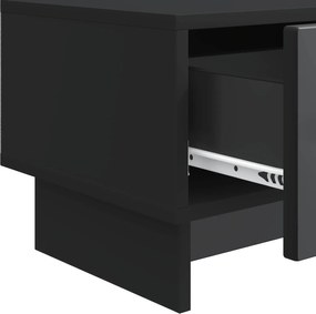 vidaXL Ντουλάπι TV Μαύρο 147 x 34,5 x 30 εκ Επεξεργασμένο Ξύλο