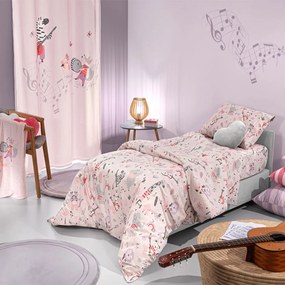 Παπλωματοθήκη Παιδική Jazz (Σετ 2τμχ) Lilac Saint Clair Single 165x225cm 100% Βαμβάκι