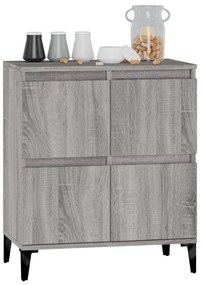 vidaXL Ντουλάπι Γκρι Sonoma 60x35x70 εκ. από Επεξεργασμένο Ξύλο
