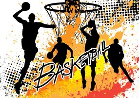 Αφίσα Basketball - Colour Splash, (91.5 x 61 cm)