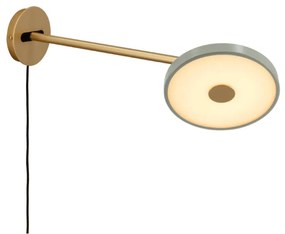Φωτιστικό Τοίχου Asteria long 2284 Φ15x42x9cm Led 500lm 12W 2700K Nuance Olive Umage