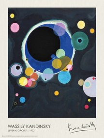 Αφίσα Several Circles (1922), Wassily Kandinsky