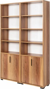 Βιβλιοθήκη Καρυδί DOCLE 120x30x2