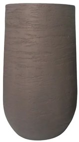 MarHome ΚΑΣΠΩ FIBER CLAY ΚΑΦΕ ΨΗΛΟ ΣΤΡΟΓΓΥΛΟ ΜΕΓΑΛΟ Φ55x95cm  06-20724-L