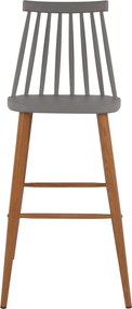 ΣΚΑΜΠΟ ΜΠΑΡ HM8459.10 VANESSA ΣΕ ΓΚΡΙ ΧΡΩΜΑ 43x49x107 εκ.