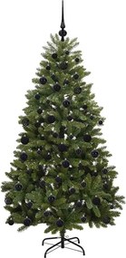vidaXL Τεχνητό Χριστουγεννιάτικο Δέντρο 180 cm 300 LED Θερμό λευκό