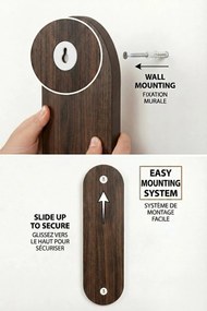 Ράφι Τοίχου Wenge BOCLA 26x13x35