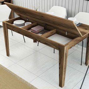 Stewehome Σετ Τραπεζαρίας Μοντέρνος Σχεδιασμός 145x88x75 cm