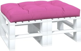 vidaXL Μαξιλάρι Παλέτας Ροζ 120 x 80 x 12 εκ. Υφασμάτινο