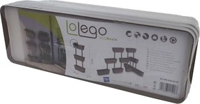 VidaXL Ζαρντινιέρα Κήπου 6 Τεμ. Taupe 100 εκ.