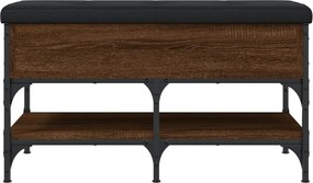 vidaXL Παπουτσοθήκη Καφέ Δρυς 82x42x45 εκ. από Επεξεργασμένο Ξύλο