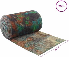 vidaXL Ρολό από Τζute 25 x 2500 εκ Παραλλαγή