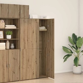 vidaXL Highboard artisan δρυς 70 x 42.5 x 185 εκ Επεξεργασμένο ξύλο