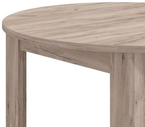 Τραπέζι Ancona Στρόγγυλο Γκρί Δρύς 109x109x76,5 εκ. 109x109x76.5 εκ.