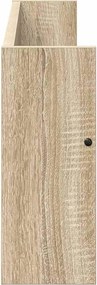 vidaXL Ράφι Περιοδικών με ράφι 2 pcs Δρύς Sonoma 80 x 12 x 30 εκ