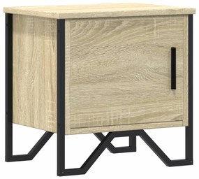 vidaXL Κομοδίνο Χρώμα Sonoma Δρυς 40 x 30 x 40 εκ. από Επεξ. Ξύλο