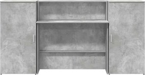 vidaXL Γραφείο υποδοχής 200x50x103,5 εκ. Επεξεργασμένο Ξύλο