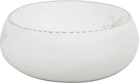 vidaXL Νιπτήρας Οβάλ Λευκός 59 x 40 x 15 εκ. Κεραμικός