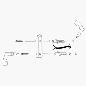 Επιτοίχιο φωτιστικό μεταλλικό Elefant 892OPV1230, 15 cm, Μαύρο χρώμα